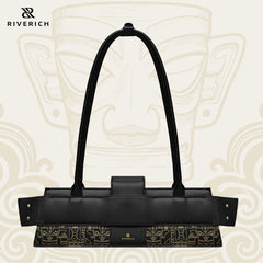 Sanxingdui Underarm Bag - Black