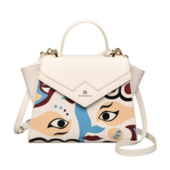 Peking Opera Mask Crossbody Bag