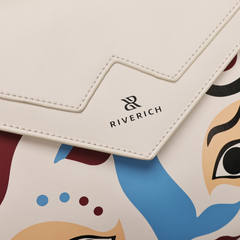 Peking Opera Mask Crossbody Bag