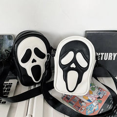 Goth Ghostface Crossbody Purse - Color