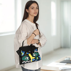 Peking Opera Mask Crossbody Bag