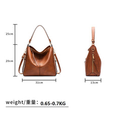 Vegan Leather Slouchy Hobo bag For Women