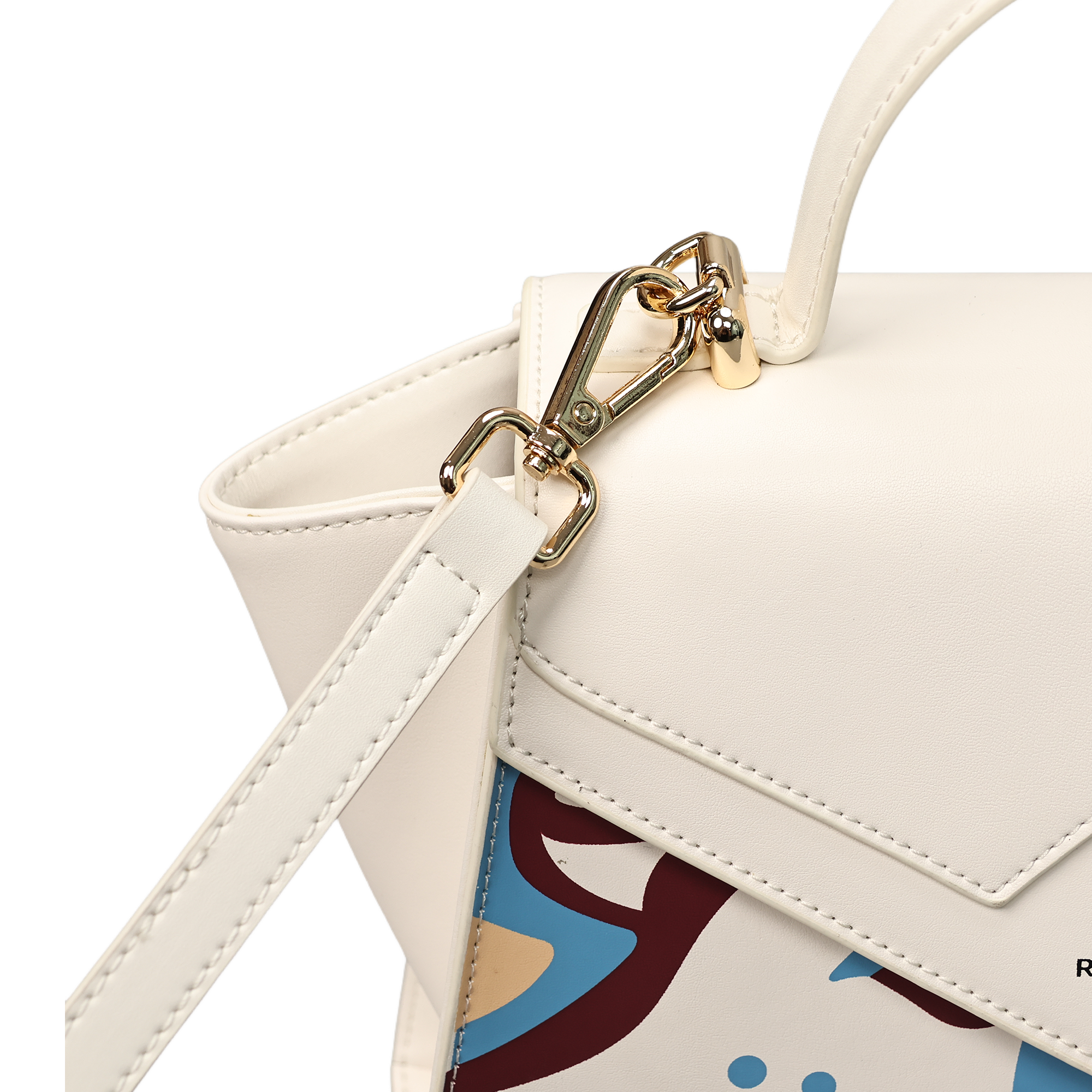 Peking Opera Mask Crossbody Bag