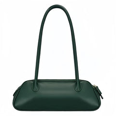 PU Leather Swing Bags for Women - Rounded Corner Green
