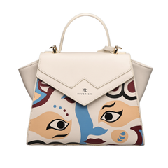 Peking Opera Mask Crossbody Bag