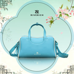 Jade Pillow Boston Bag - Blue