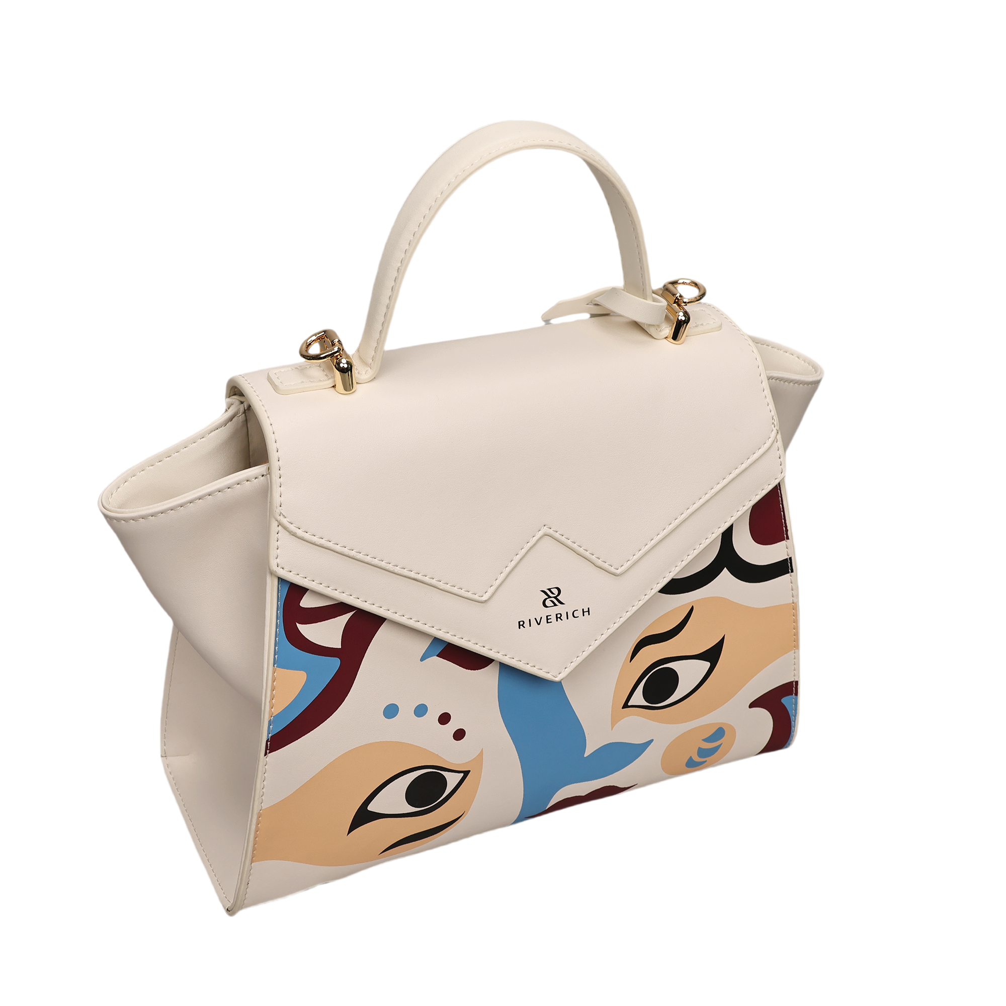 Peking Opera Mask Crossbody Bag