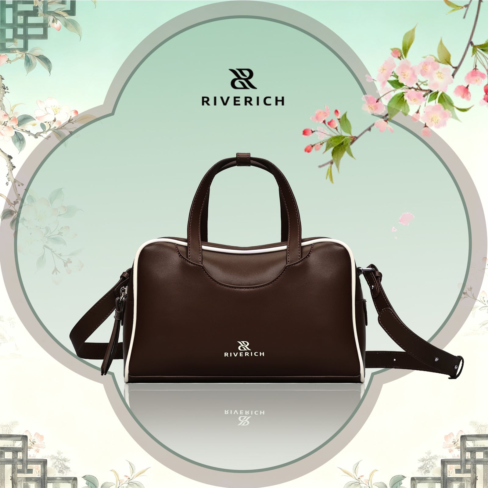 Jade Pillow Boston Bag - Brown