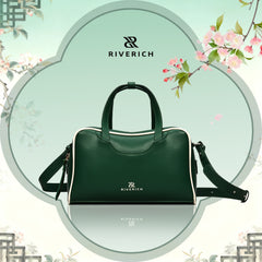 Jade Pillow Boston Bag - Green