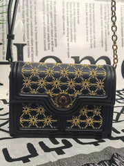 Forbidden City Gate Flower Crossbody Bag