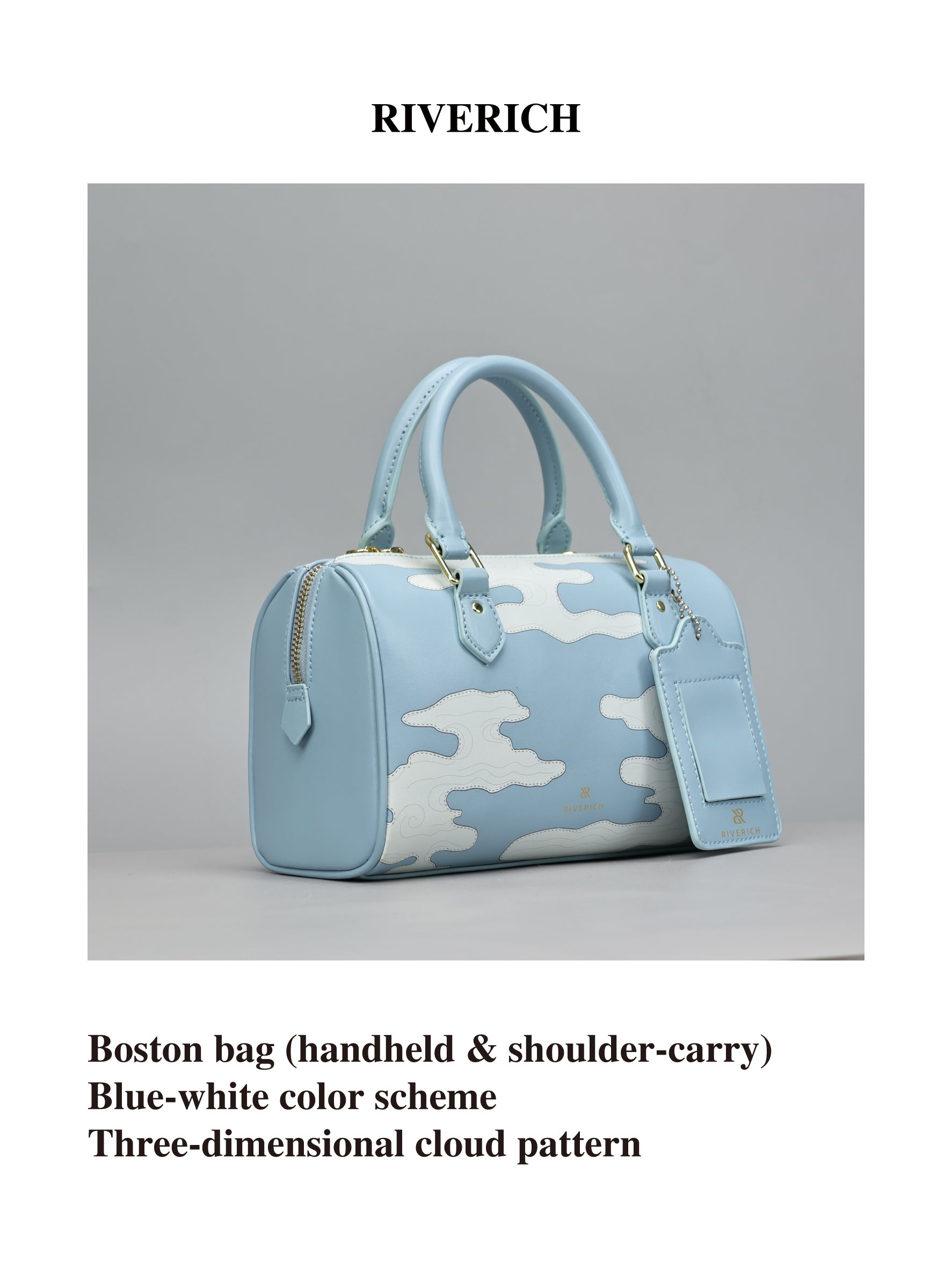 Lucky Cloud Boston Bag