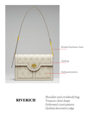 Forbidden City Gate Flower Crossbody Bag