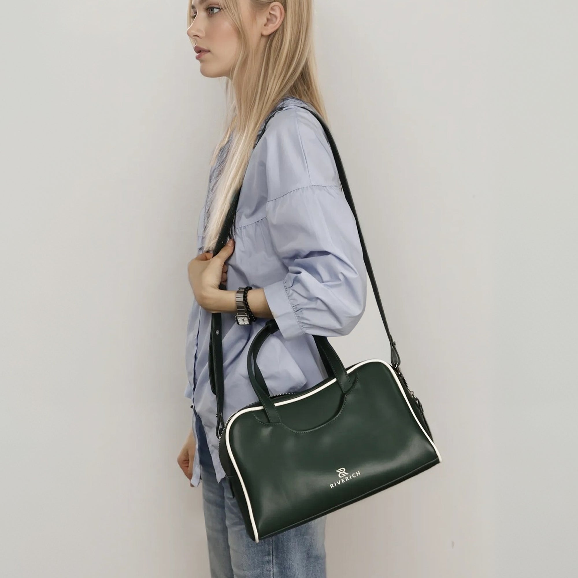 Jade Pillow Boston Bag