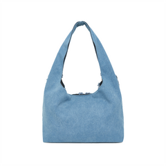Denim canvas bag