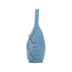 Denim canvas bag
