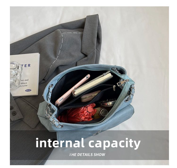 2024 New Denim Tote Bag & Underarm Bag