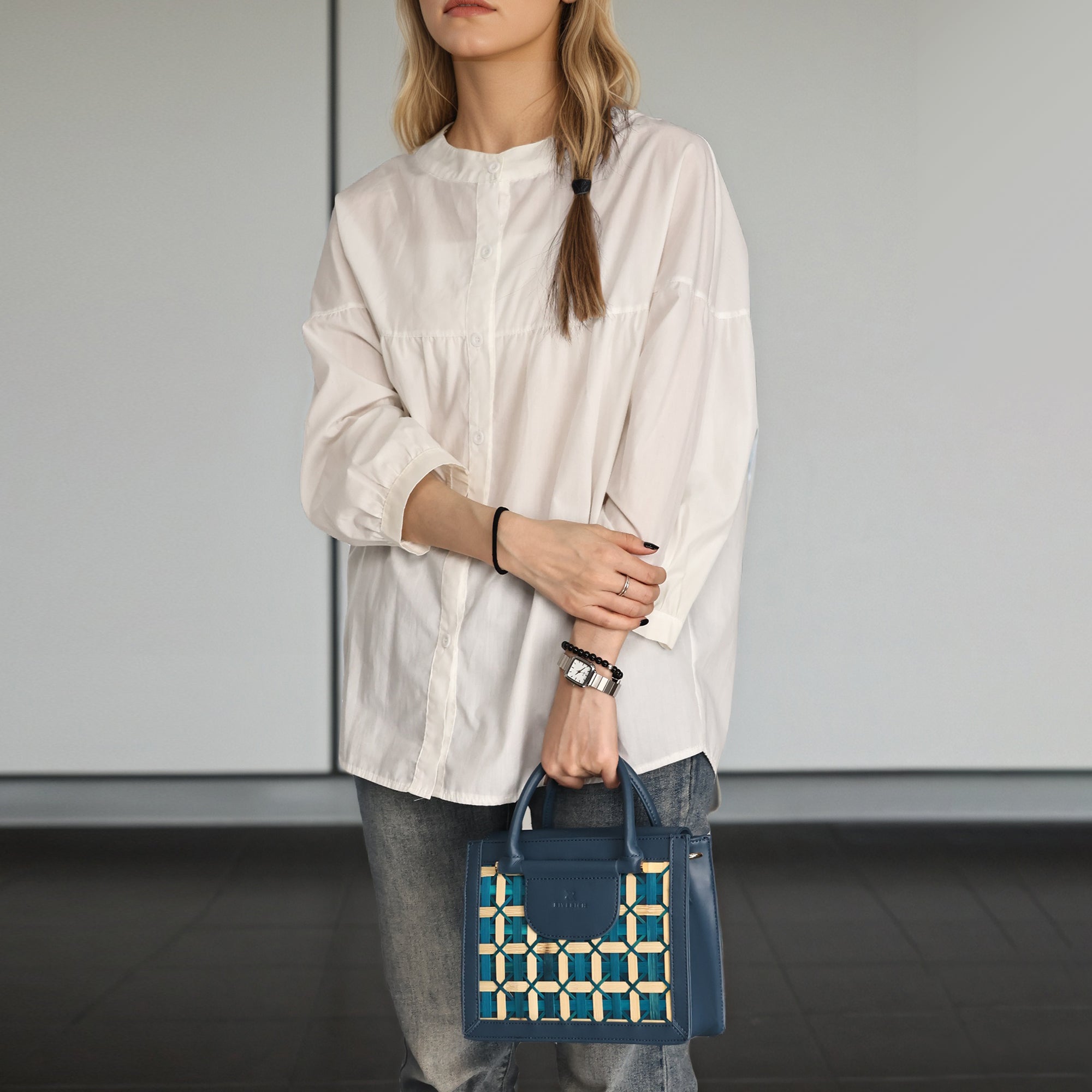 bamboo handbag