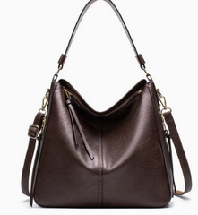 Vegan Leather Slouchy Hobo bag For Women
