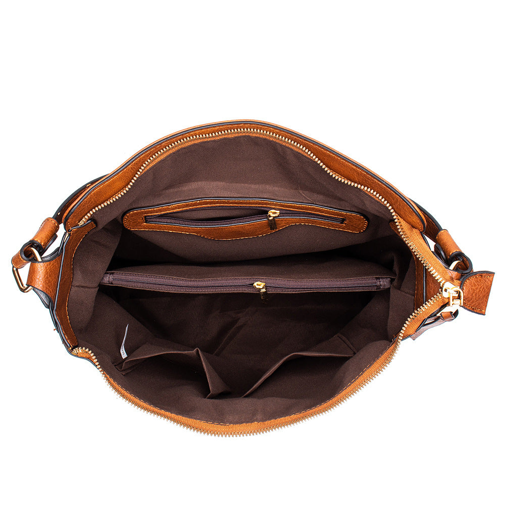 Vegan Leather Slouchy Hobo bag For Women