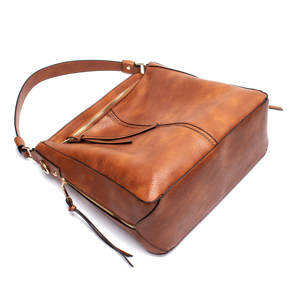 Vegan Leather Slouchy Hobo bag For Women