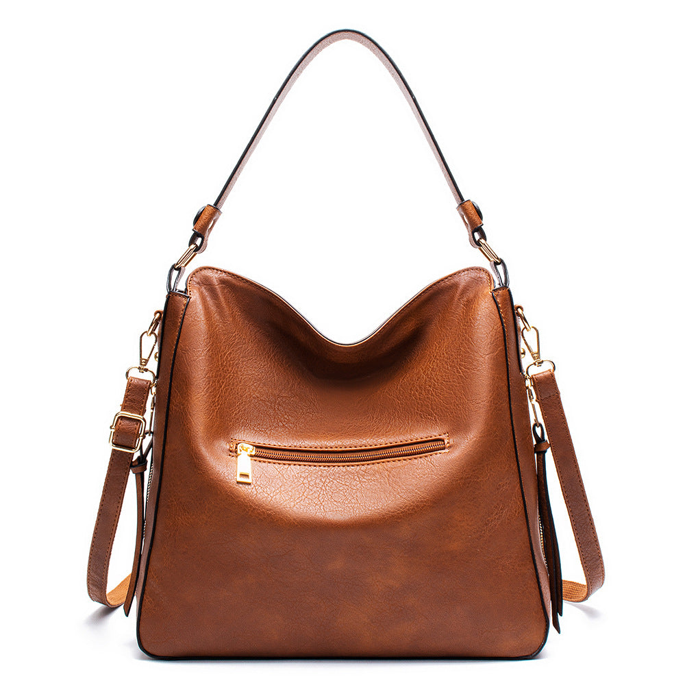 Vegan Leather Slouchy Hobo bag For Women
