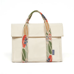 Colorful wide-band handbag