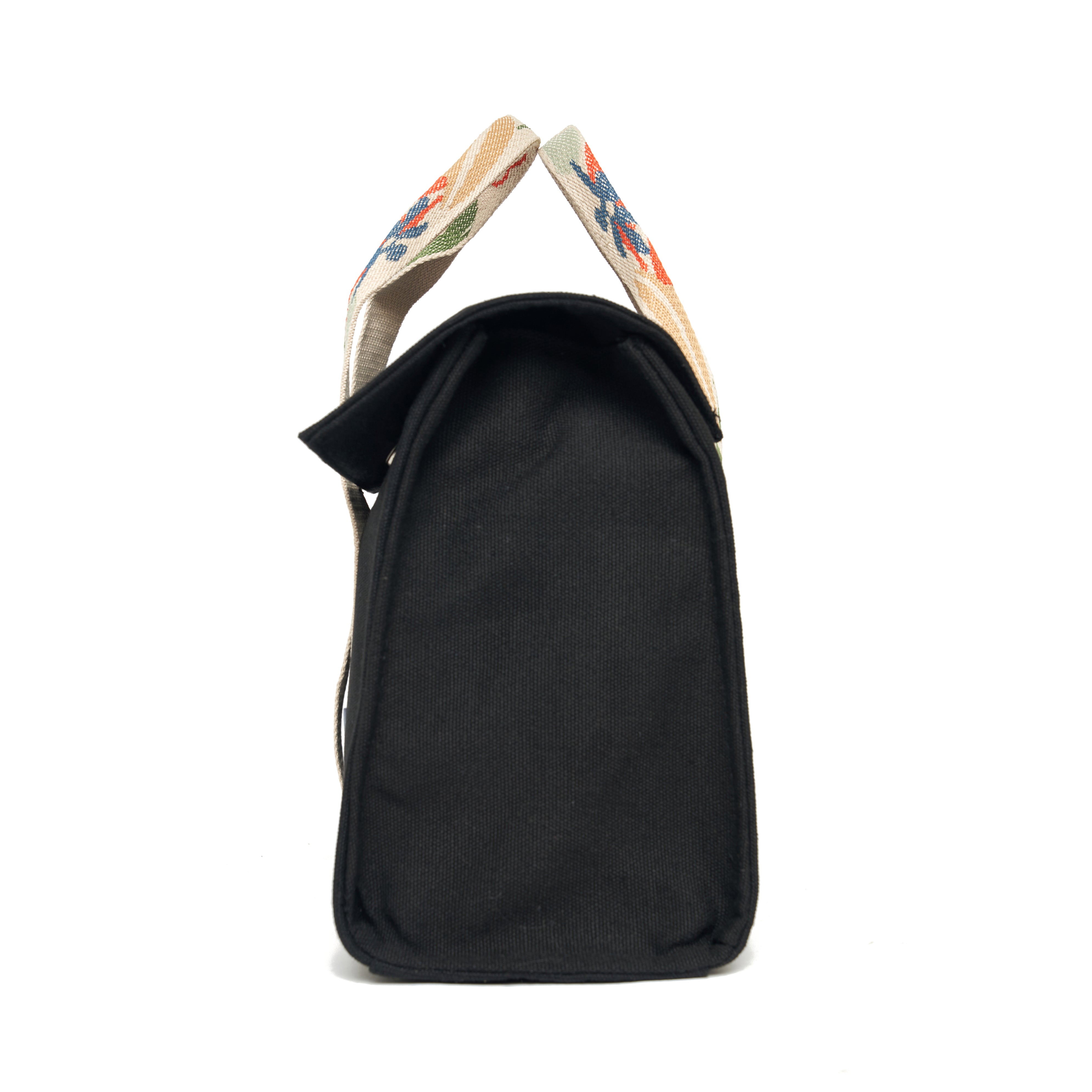 Colorful wide-band handbag