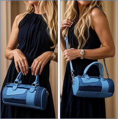 Denim Purses For Women Patchwork Crossbody Shoulder Bags