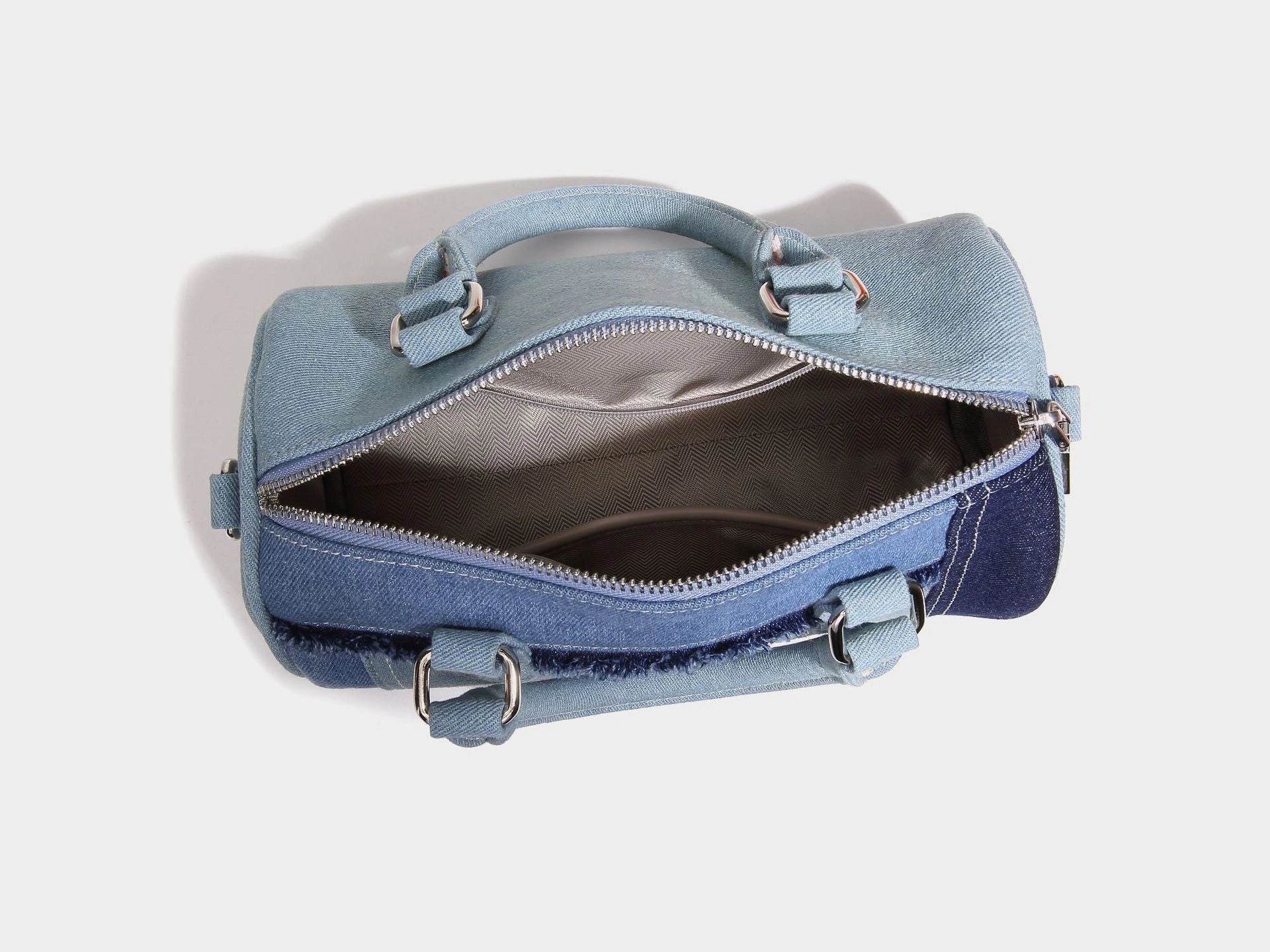 Denim Purses For Women Patchwork Crossbody Shoulder Bags 